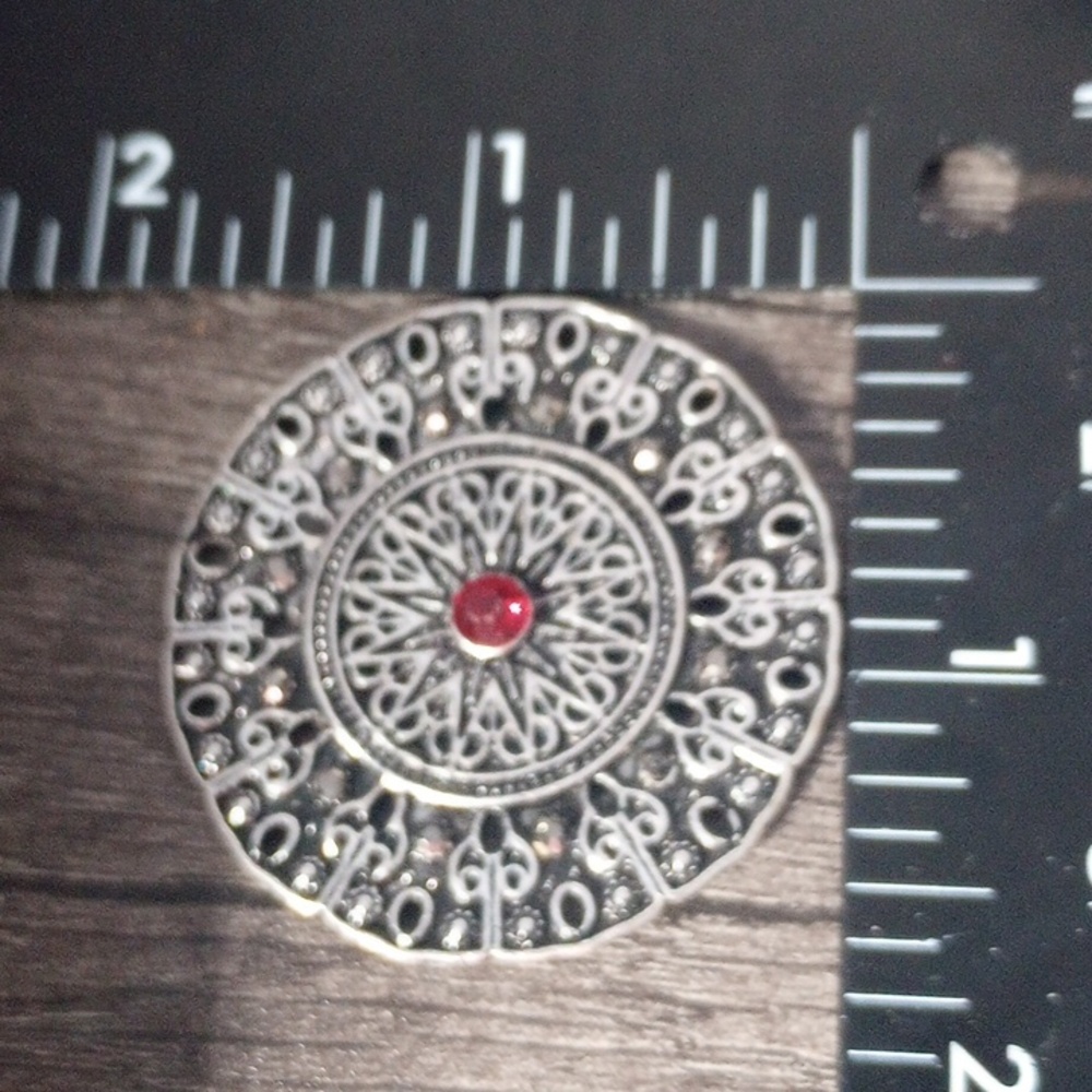 Stunning Ruby Amulet Pendant P243 - image 3